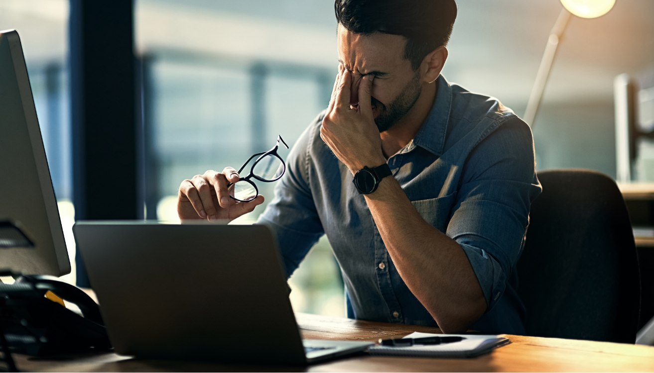 Massaggio ayurvedico contro lo stress da pc